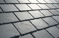 The Hallands slate roof